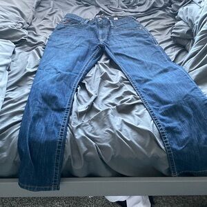 Men’s blue jeans